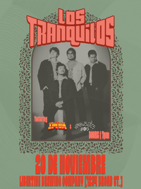 Libertine presents: Los Tranquilos with IMVA & Vinylistics