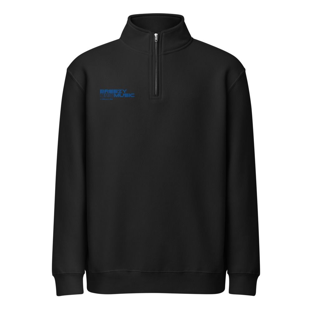 Breezy BRG Music Unisex Premium Quarter Zip Sweatshirt | Lane Seven LS14014
