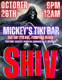 SHIVvering Halloween and Costume Party at Mickey's