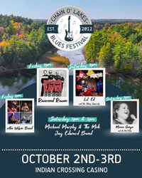 MICHAEL MURPHY & THE MOB AT THE CHAIN 'O LAKES BLUES FEST