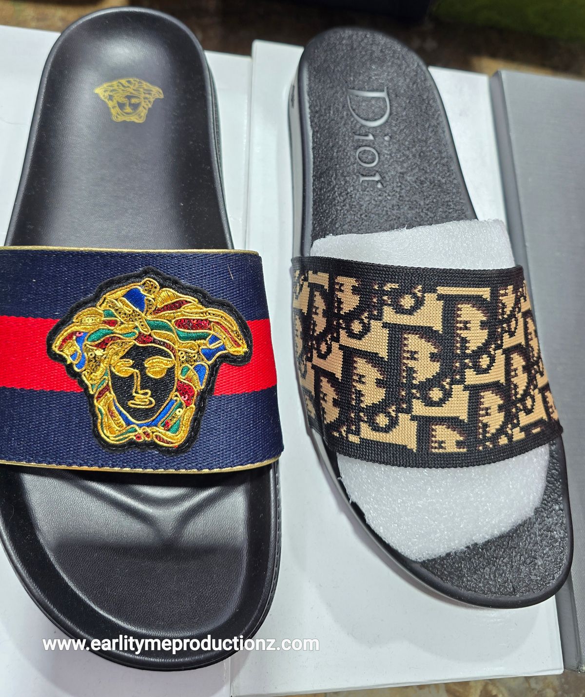 Designer slides