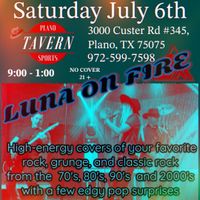 Luna On Fire - Plano Sports Tavern
