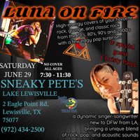Luna On Fire - Sneaky Pete's