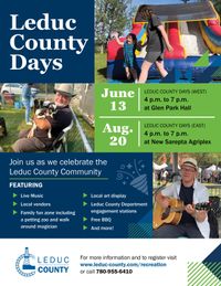 Leduc County days 