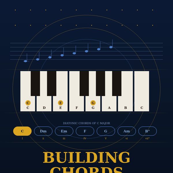 Building Chords From The C Major Scale
