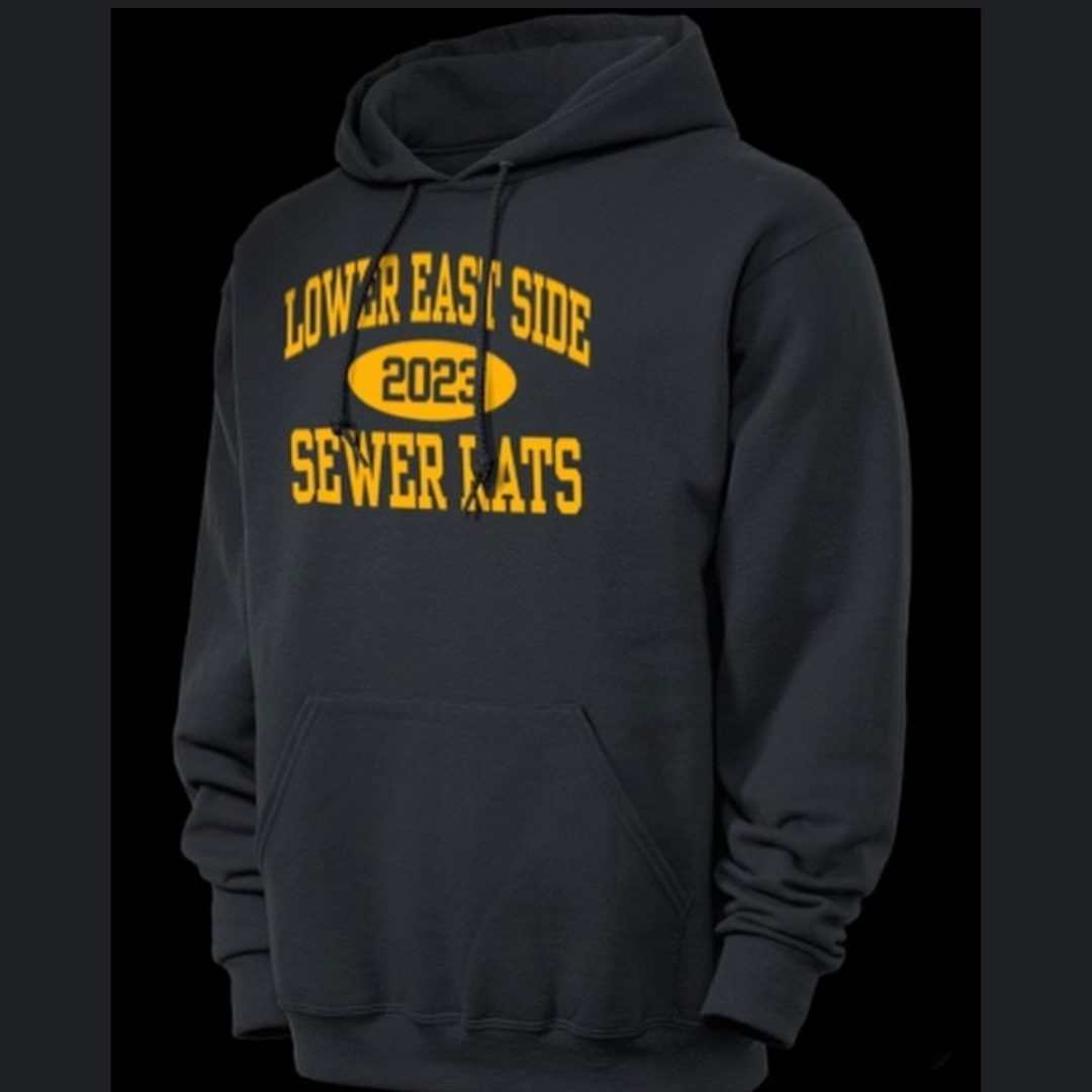 LOWER EAST SIDE SEWER RATS HOODIE