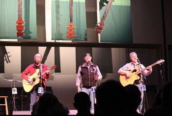 Performing with Anjopa at the Alaska Folk Festival in Juneau, Alaska.
