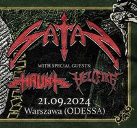 SATAN (UK) / HAUNT (USA) / HELL FIRE (USA) / Rocstage Odessa Warszawa 21.09 / by BLACKSILESIA