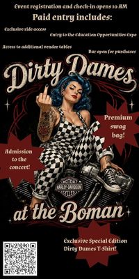 Dirty Dames live at the Bowman Center