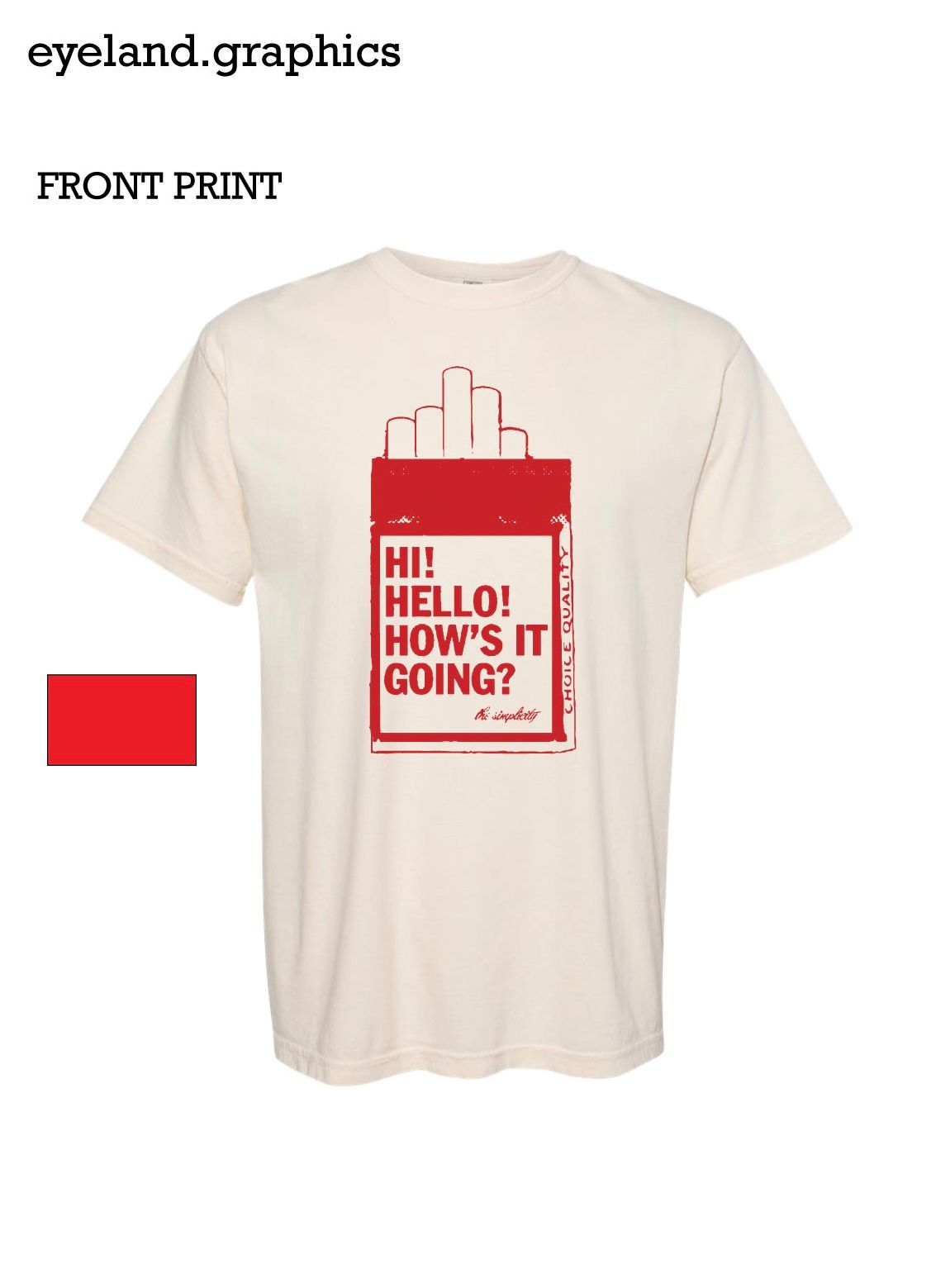 Cig Tee Ivory