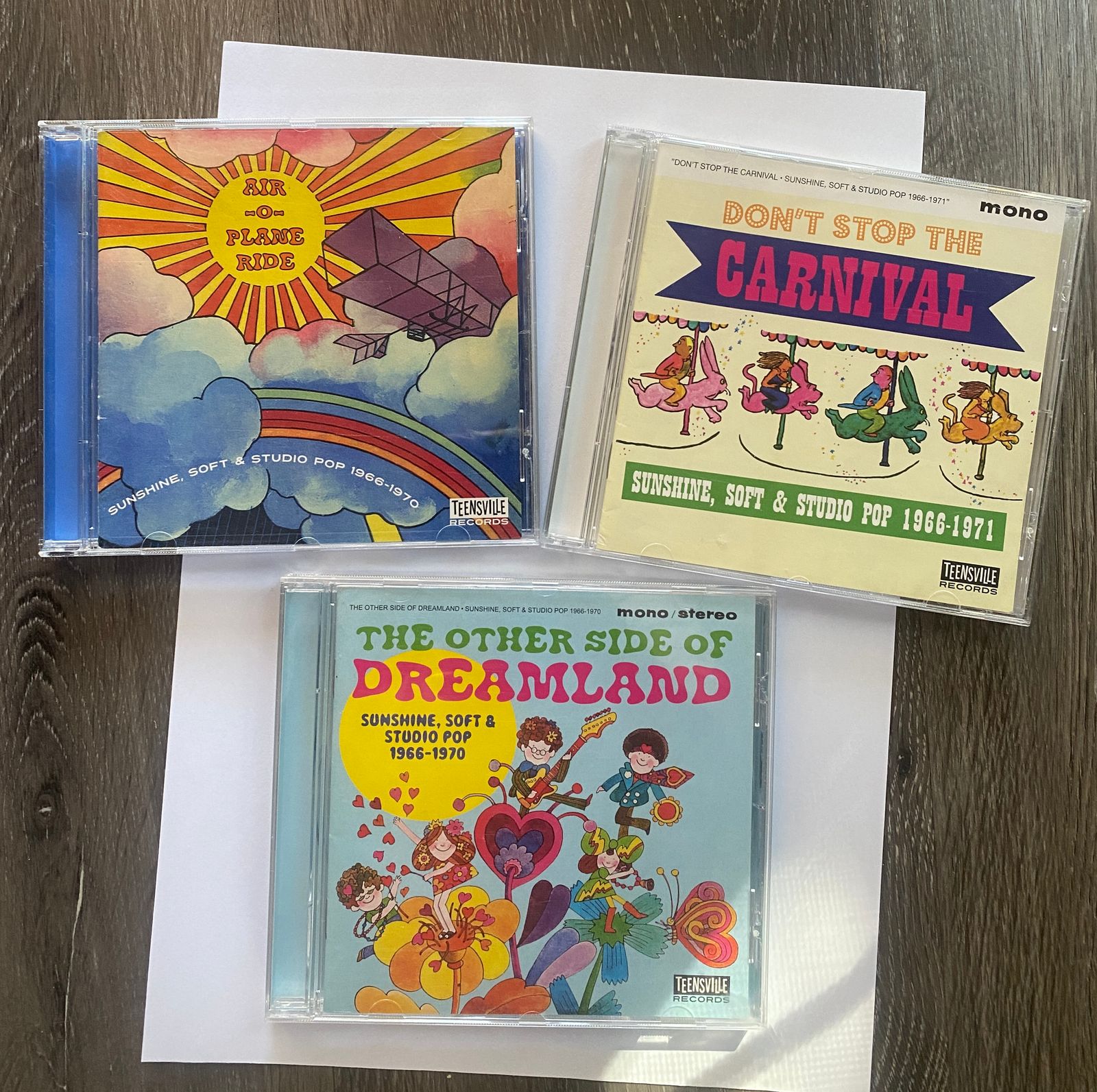 TEENSVILLE FUND DRIVE - 3 CD BUNDLE SET 2 - Teensville Records
