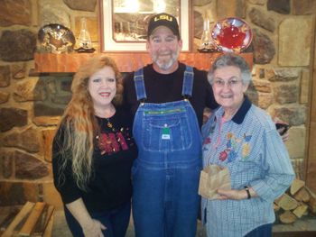 Gail and Andre Bordelon, from Metairie, LA,  and Betty Bordelon, from Kenner, LA

