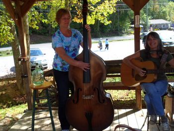 Becky Goldsmith, Greensburg, IN, and Joan
