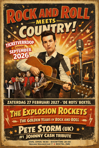 The Explosion Rockets ft. PETE STORM (UK - JOHNNY CASH TRIBUTE)