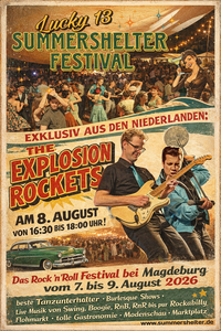 The Explosion Rockets at Summershelter Festival