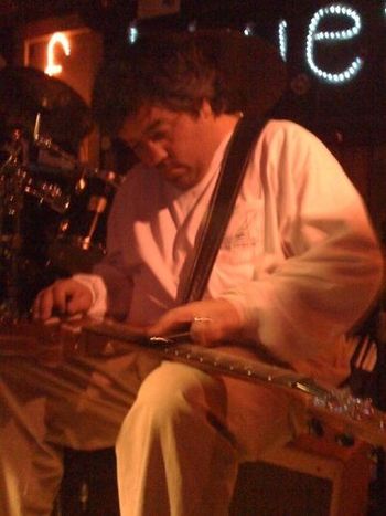 The beginning of the transformation from Bass to Pedal Steel.
