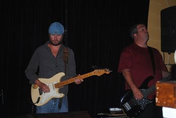 Patrick and JMT 2011 at Hog's Breath
