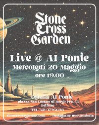stone cross garden live at Ponte