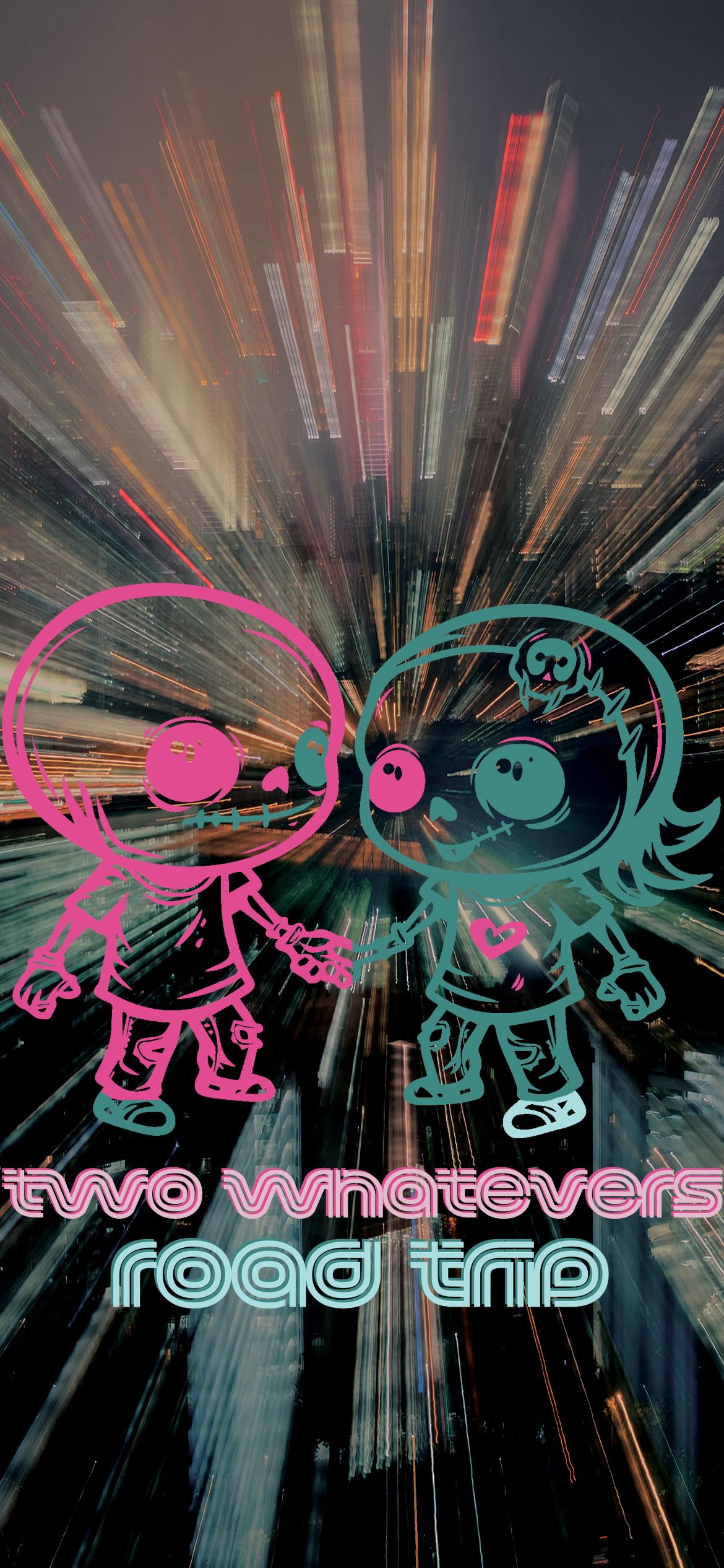 Two Whatevers Wallpaper for iPhone