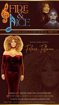  Fire & Ice: The Ultimate Tribute to Chaka Khan and Sade