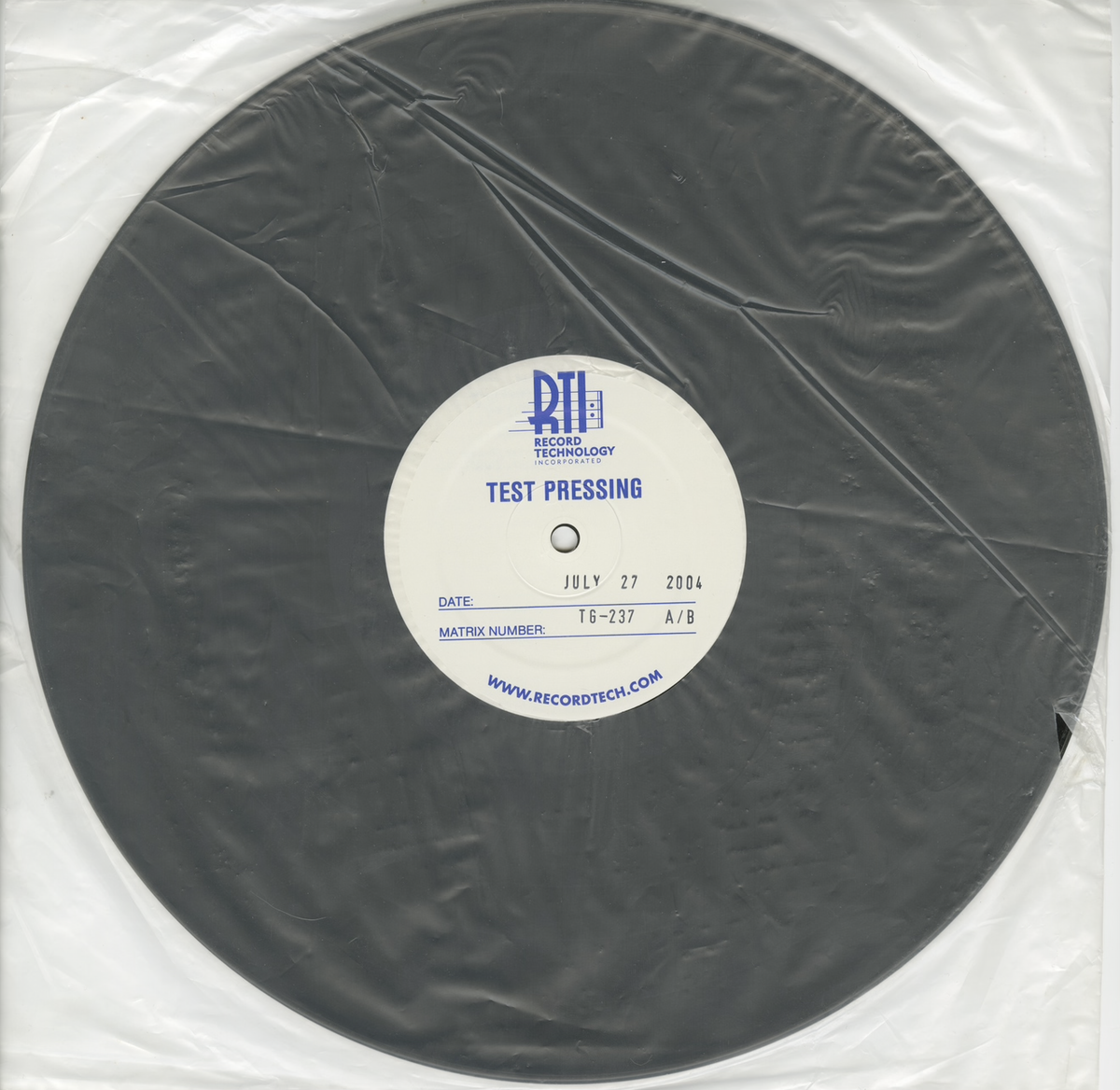 Pinback - Summer In Abaddon - Test Pressing - Test Pressing Summer In Abaddon