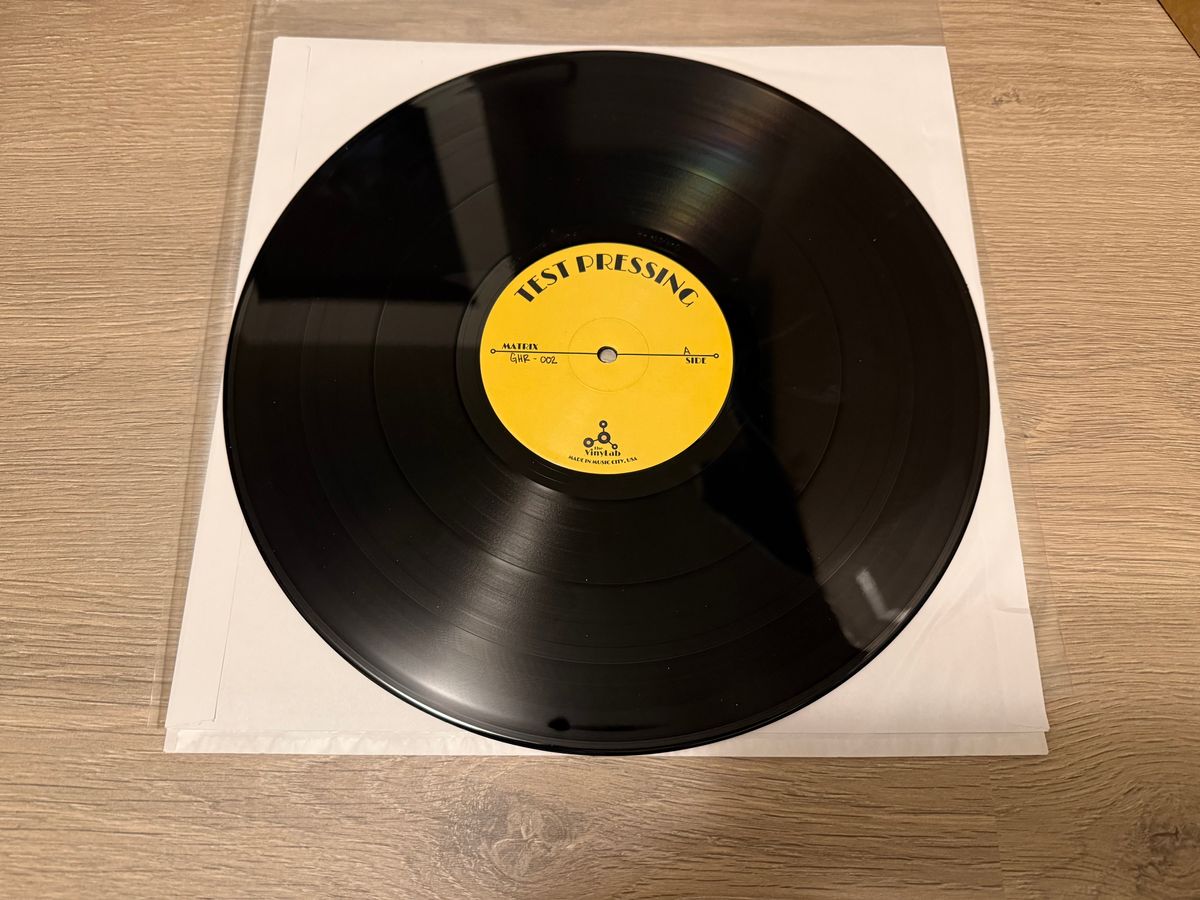 Systems Officer Test Pressing s/t EP - S/T EP Test Pressing 12"
