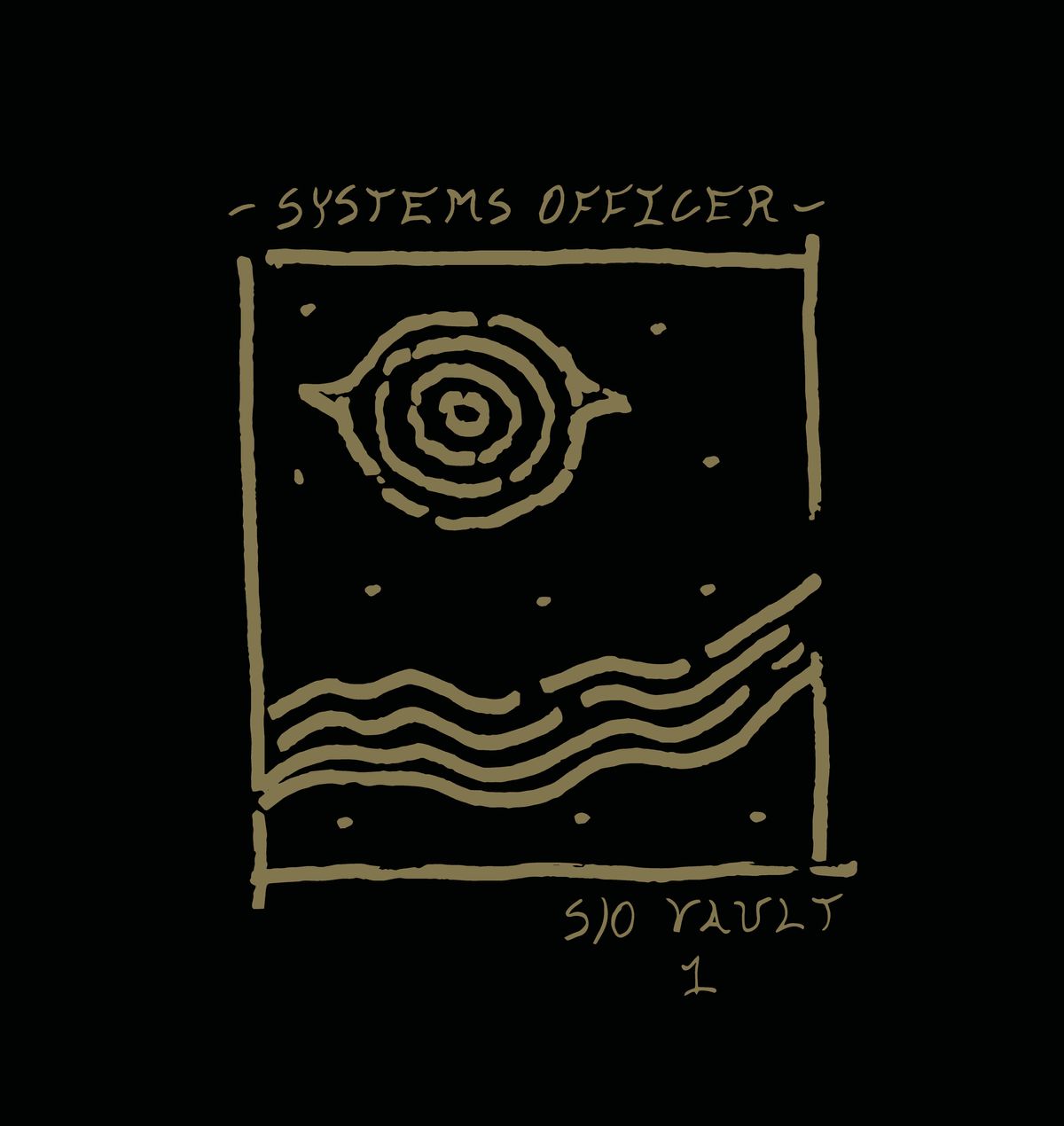 10" EP  -  Systems Officer - S/O Vault 1 - Signed Vinyl 10-inch EP