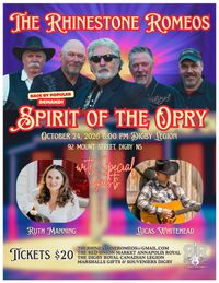 Rhinestone Romeos Spirit of the Opry Show