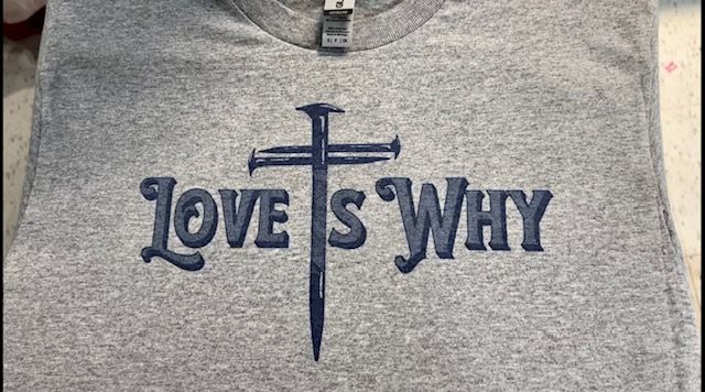 Love Is Why- t-shirt
