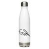 Ezekiel Mianscum Signature Stainless Steel Water Bottle - White