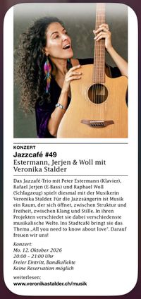 Estermann, Jerjen, Woll feat. Veronika Stalder - Jazzcafe #49 
