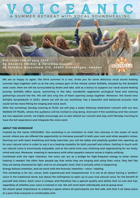 MAMAS OF PEARL • ✧ ✦ ✧ • VOICEANIC Sommersingwoche in Schweden
