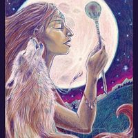 SERIE "COSMIC CONNECTION" ֎ Postkarten Set 10-teilig