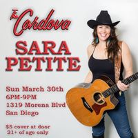 Sara Petite @ The Cordova Bar