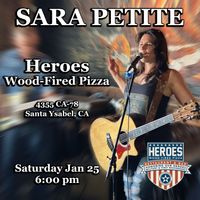 Sara Petite @ Heroes Wood-Fired Pizza