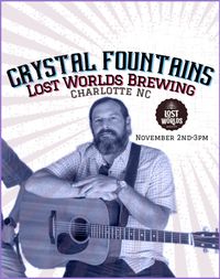 Crystal Fountains at Lost Worlds Charlotte 