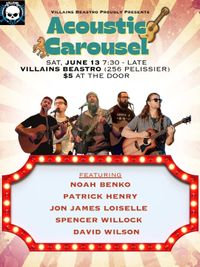 Villains Bistro Acoustic Carousel