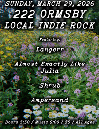 Almost Exactly Like Julia w/ Shrub, Langerr & Ampersand
