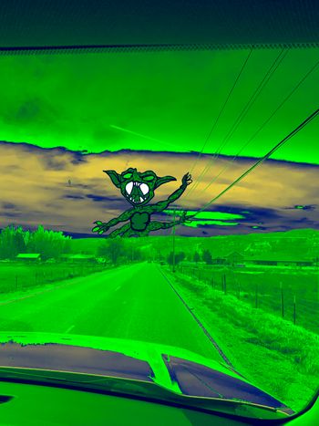 Colorado comics: This was my trip to Colorado in the car on the highway with my cuz and brother just vibin out. This is my vision after 2 hours, lol. Enjoy
