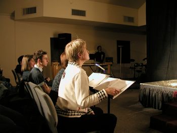Music, drama directors and line spotters.
