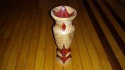 Red Heart and Hickory Vase