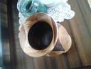 Walnut and Hickory Vase
