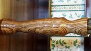 Exotic African ZebraWood Vase
