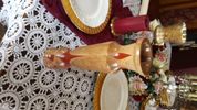Red Heart and Hickory Vase