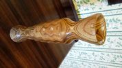 Exotic African ZebraWood Vase