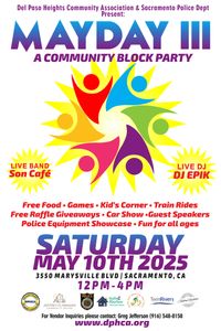 Son Cafe at Mayday III community block party.