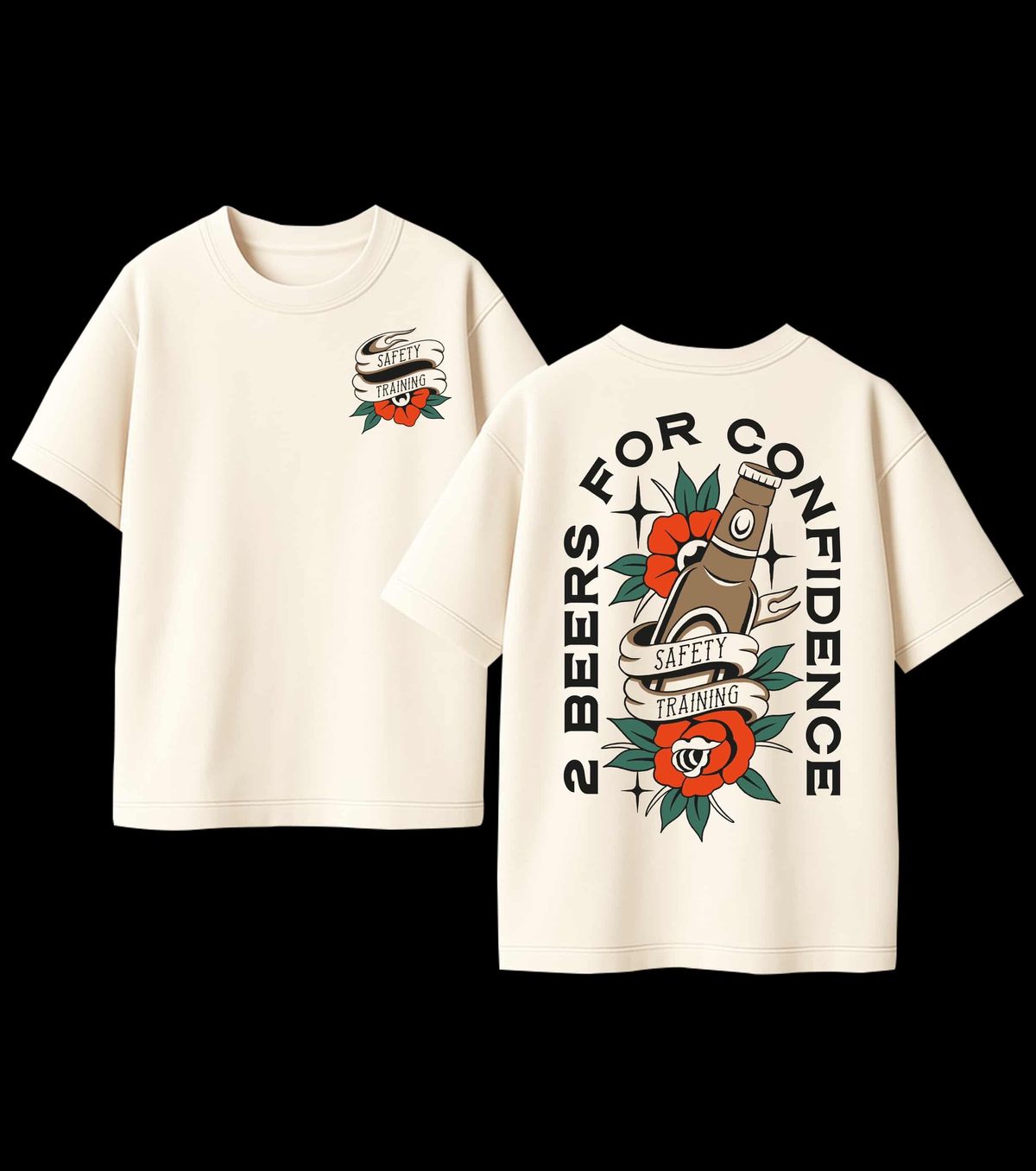 2 Beers - Cream Comfort Colors 
