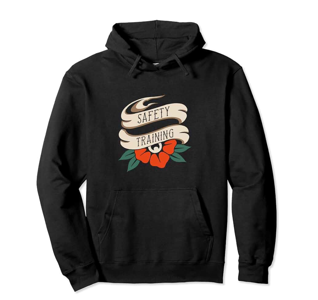 Safety Training Hoodie Black