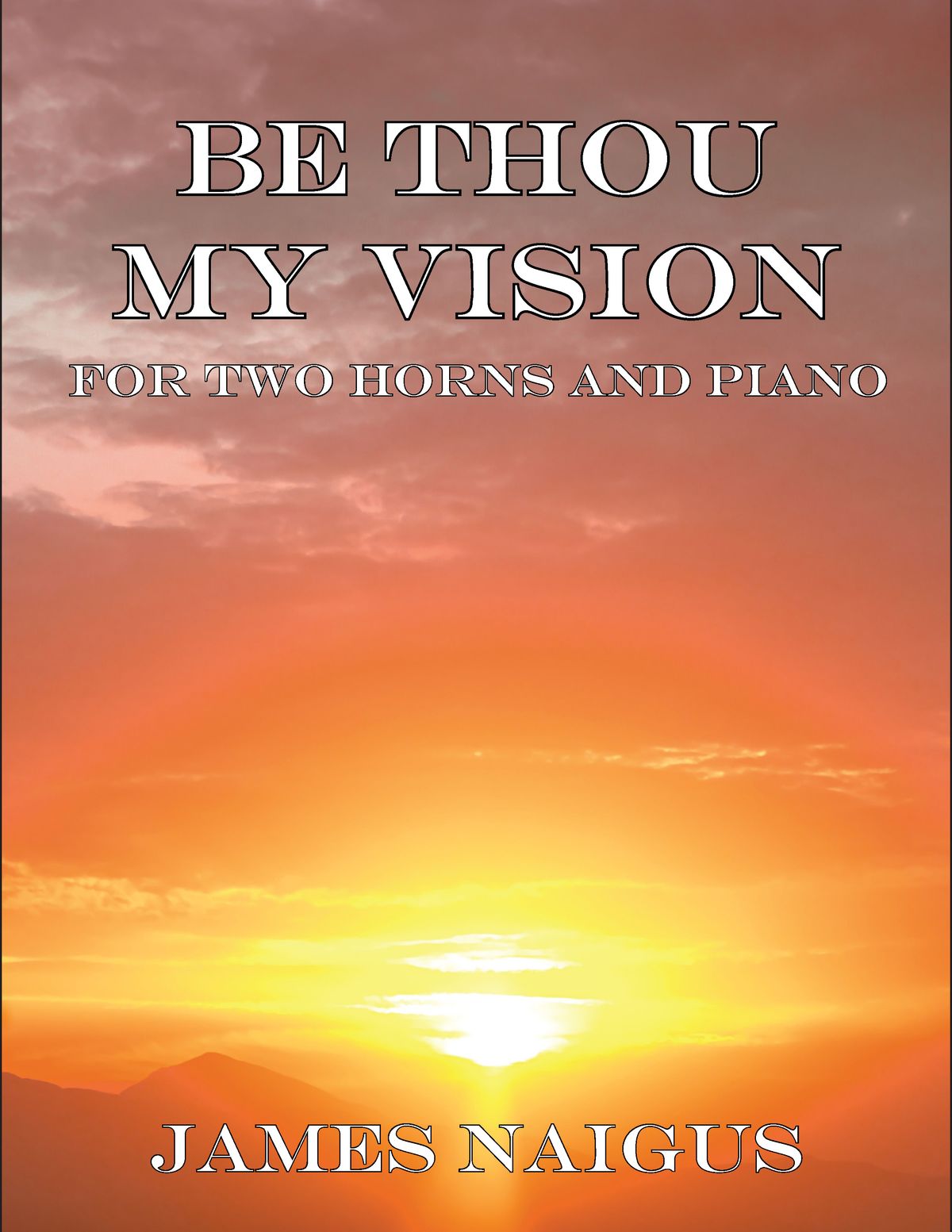 Be Thou My Vision - Two Horns and Piano