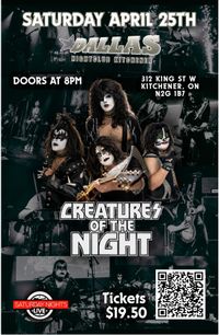 Creatures of the Night Rocks Dallas Nightclub